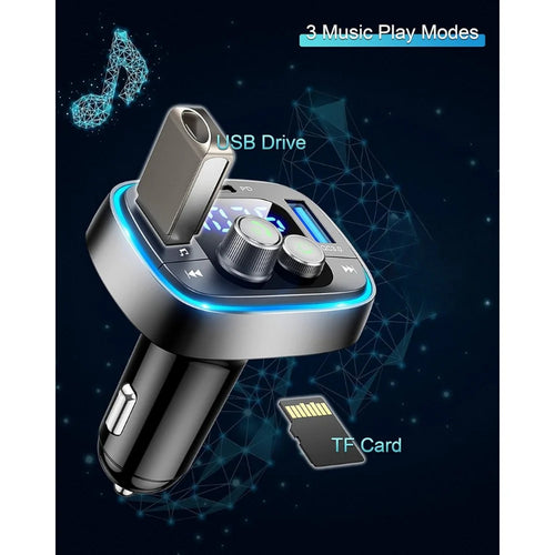 Car FM Transmitter Black