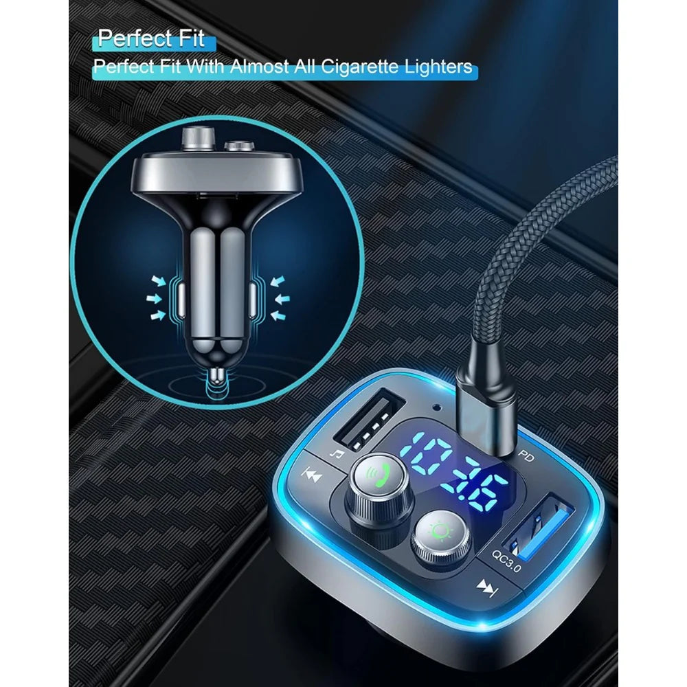 Car FM Transmitter Black